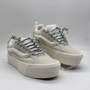 Vans Knu Stack Platform Sneakers Gray Suede | Men’s 7 / Women’s 8.5 | New